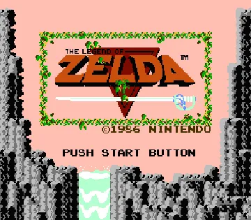 Legend of Zelda, The (USA) (Collector's Edition) screen shot title